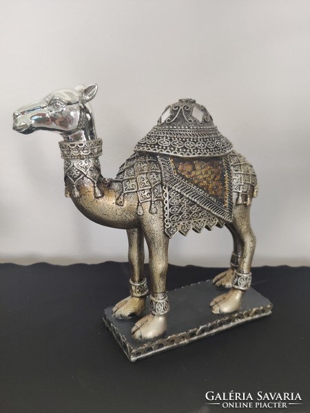 One-humped camel statue with wonderful decoration