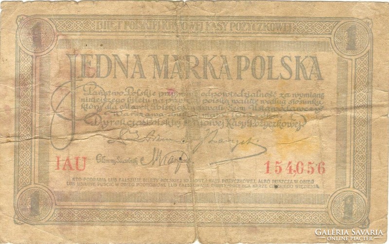 1 Mark 1919 05.17. Poland