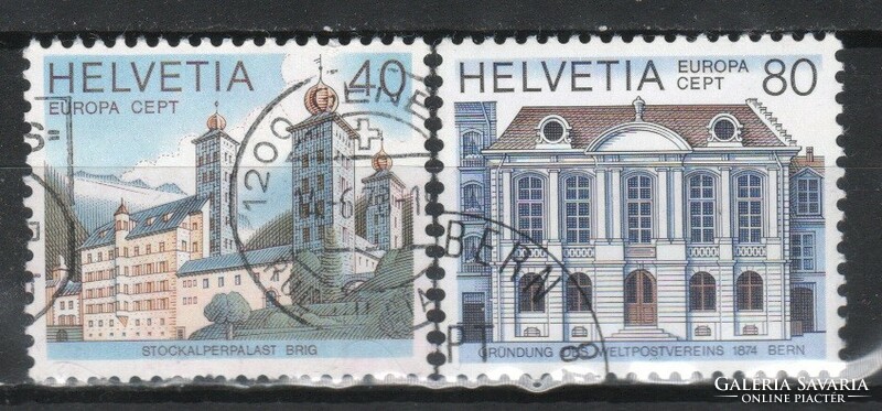 Svájc 1674 Mi 1128-1129      1,30 Euró