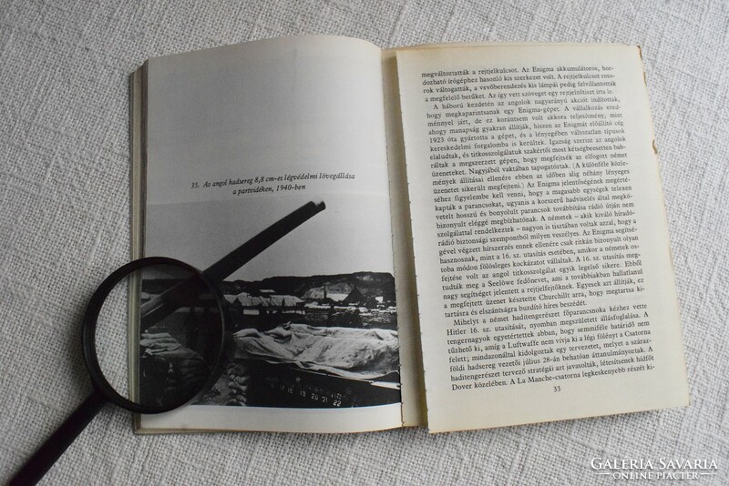 Len deighton fighter planes the history of the English air force Zrínyi publishing house 1983 damaged! + Malev backpack.