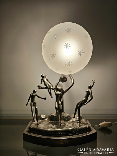 Amazing art deco lamp (art deco table lamp)