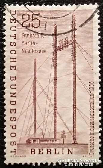 BB157p / Németország - Berlin 1956 Berlini Ipari Kiállítás bélyeg pecsételt
