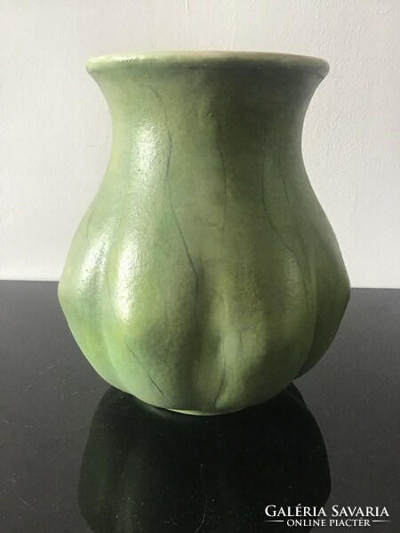 Goka Géza kerámia váza 20cm.