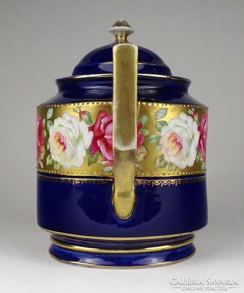 1Q877 antique marked eichwald porcelain teapot tea spout