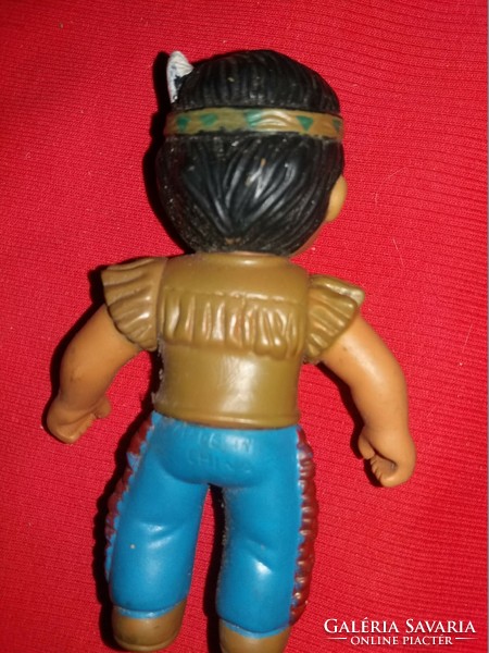 Antique rubber extreme rare Native American child figure 13 cm according to the pictures