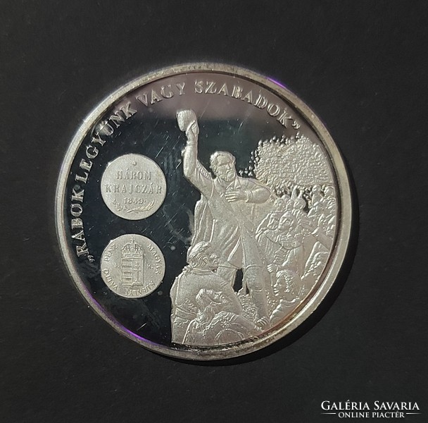 The chronicle of Hungarian money - to be prisoners or to be free commemorative coin