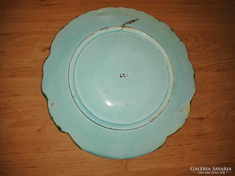 Antique Körmöcbánya majolica plate - diam. 27 cm