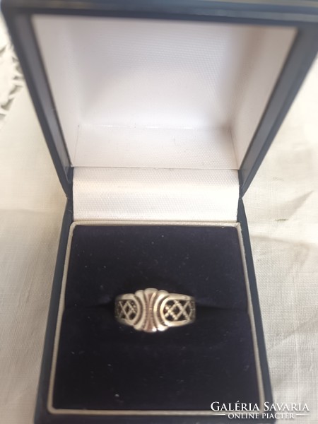 Old handmade silver sport ring for sale!