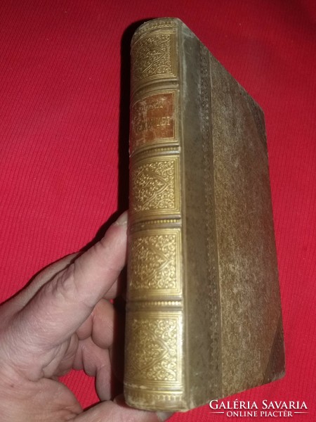 1882. Antik józsef kiss's poems gilded collector's condition according to the pictures, Ráth Mór edition