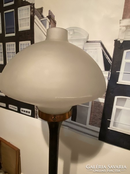 Retro iparművészeti termék, bronz állólámpa, lámpa