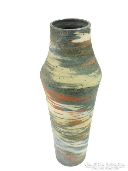 Nagyméretű Bod Éva kerámia váza 47cm - 5365
