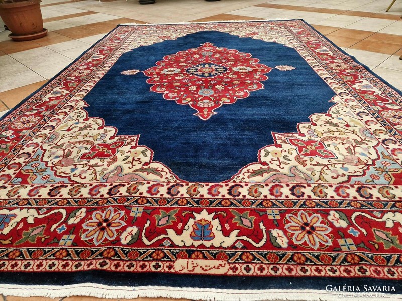 Dreamy Iranian tabriz 230x335 hand knotted wool persian carpet mz250