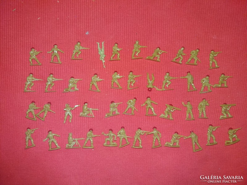 Régi AIRFIX 1:72 - 1:76 méretű makett , játék , terepasztal katonák , WW II. ANGOLOK EGYBEN