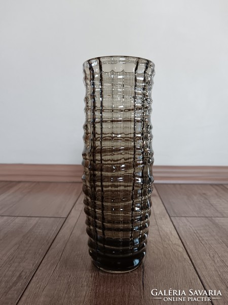 Retró lengyel üveg váza