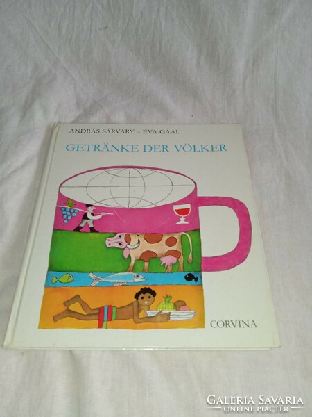 András sárváry, eva gaál - getränke der völker - 1979 - book in German