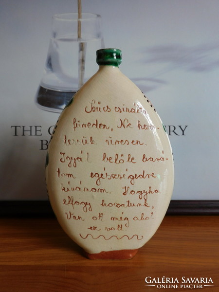 Szűcs Yews bottle of birds and poems