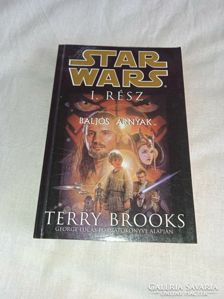 Terry Brooks - Star Wars I.: Baljós árnyak  - olvasatlan, hibátlan példány!!!