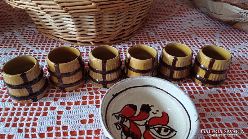 Ceramic cups, Korund small bowl