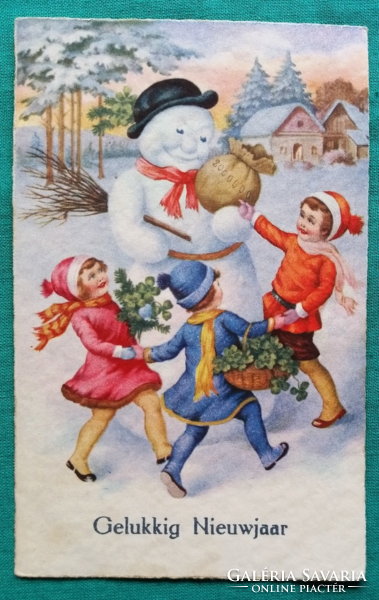 Karácsonyi üdvözlő képeslap
