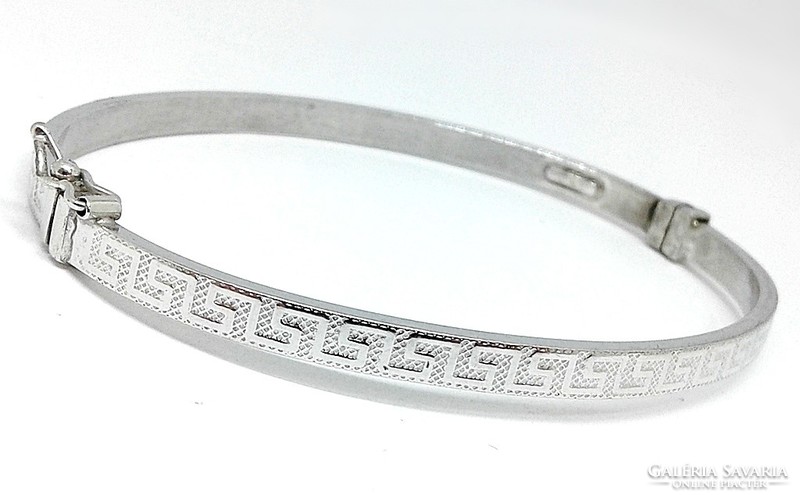 Engraved silver bracelet (zal-ag107525)