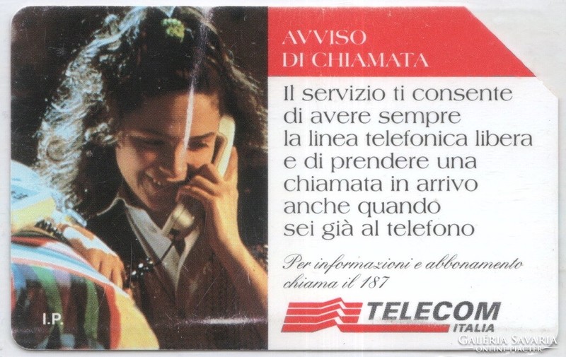 Külföldi telefonkártya 0368 (Olasz)