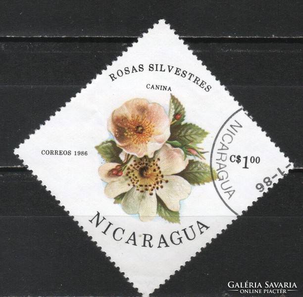 Virág, gyümölcs 0341 Nicaragua Mi 2632      0,30 Euró