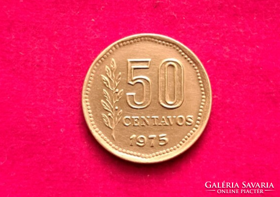 1975. Argentína 50 Centavos (1654)