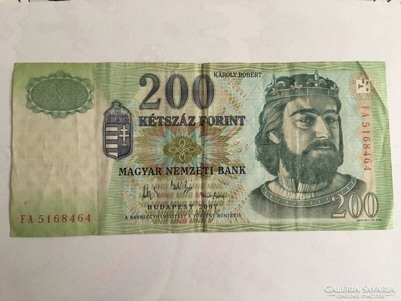 200 Forint bankjegy eladó