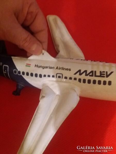 Retro malév inflatable passenger plane toy very rare flawless 28 x 25 cm as shown in the pictures