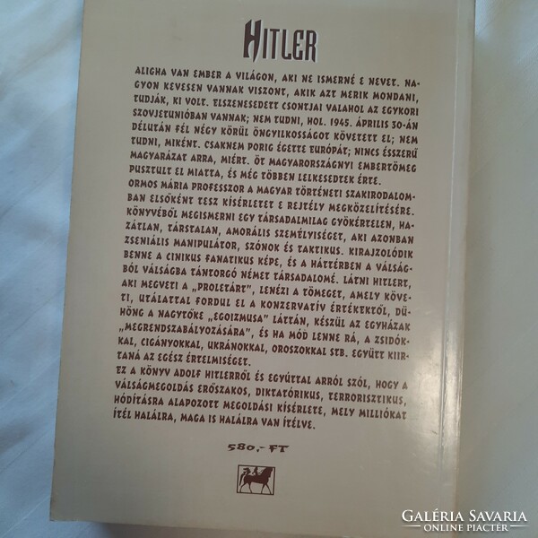 Mária Ormos: Hitler published by t-twins in 1994