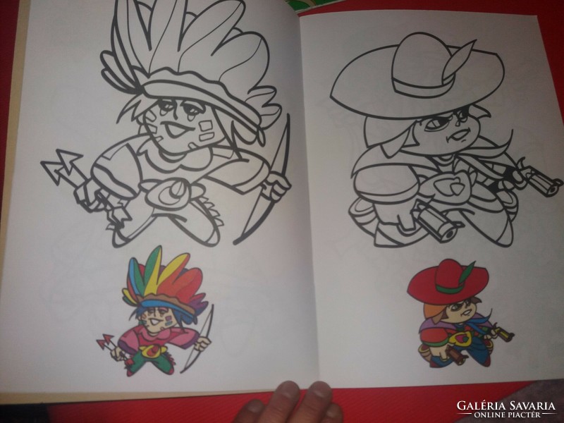 Quality coloring book package with 6 beautiful drawings at a cheap price according to the pictures
