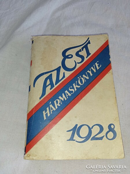 Az Est hármaskönyve 1928.