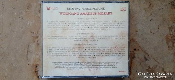 Mozart - Kedvenc klasszikusaink (Reader's Digest Válogatás)