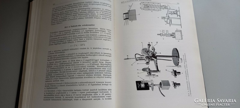 Bárány Mitnyán Optimechanikai műszerek Műszaki Könyvkiadó, 1961
