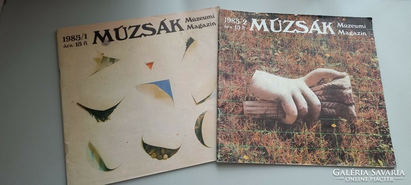 Múszák museum magazine 1985/1 and 1985/2