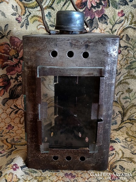 Antique hand lantern..