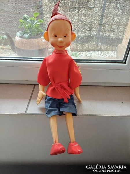 Rare old marked Russian Pinocchio figure 42 cm