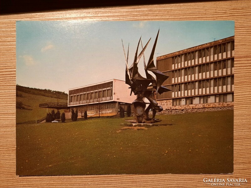 Aggtelek Cepkő hostel retro postcard - postal clean
