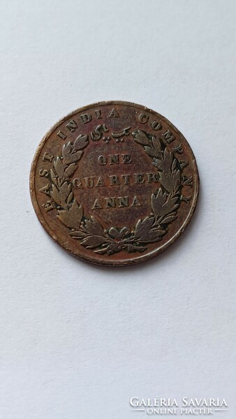 British India 1/4 Anna 1835