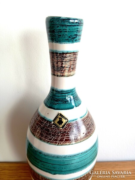 Retro Hungarian applied art ceramics. Kerezsi pearl