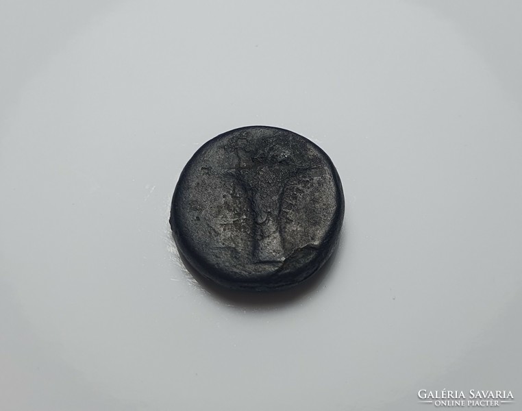 Ancient Greece aeolis kyme BC: 3rd-2nd century coin.