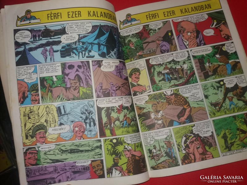 Retro FANTOM színes képregény füzet 2 történettel gyönyörű rajzokkal a képek szerint