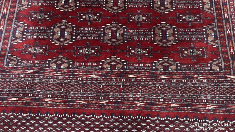 3506 Pakisztáni Türkmén kézi csomó gyapjú perzsa szőnyeg 190X290CM INGYEN FUTÁR