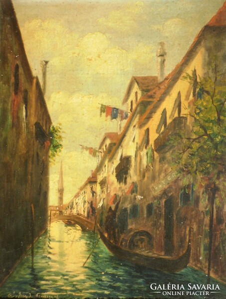 István Bácskay (first half of the 20th century): Venice
