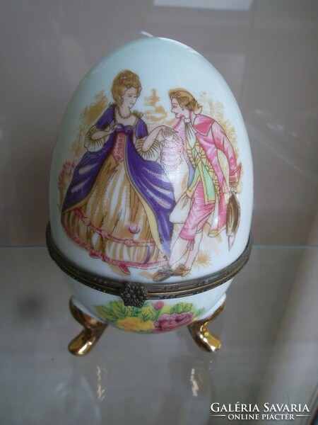 Faberge tojás Barokk pár 12cm