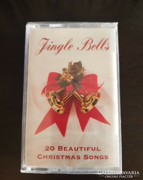 Jingle Bells karácsonyi magnó kazetta , bontatlan, Angol nyelvű Ajándék, originál