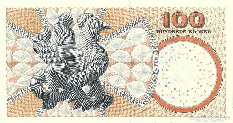 100 kroner korona 2004 Dánia 1. Gyönyörű