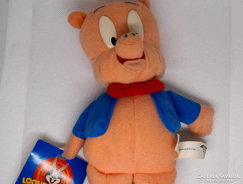 Looney Tunes Porky Pig plüss figura - Cucu malac -