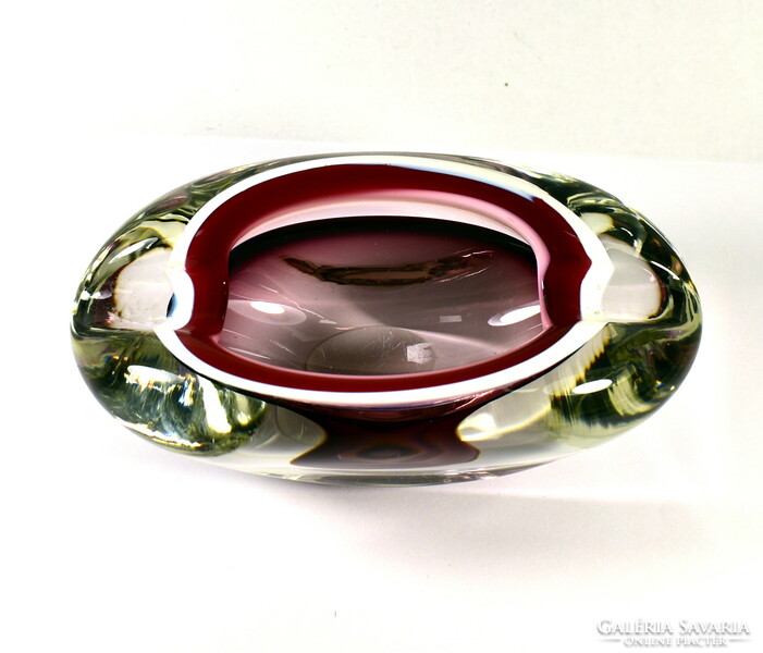The material is colored decorative polished glass ash with 3 different colors