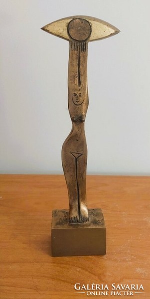 (K) rarity golden eye award 2004 copper statue 23.5 cm